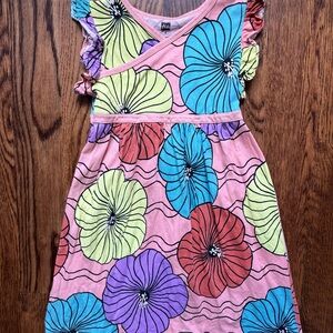 Tea Collection Multicolor Floral Kids Dress